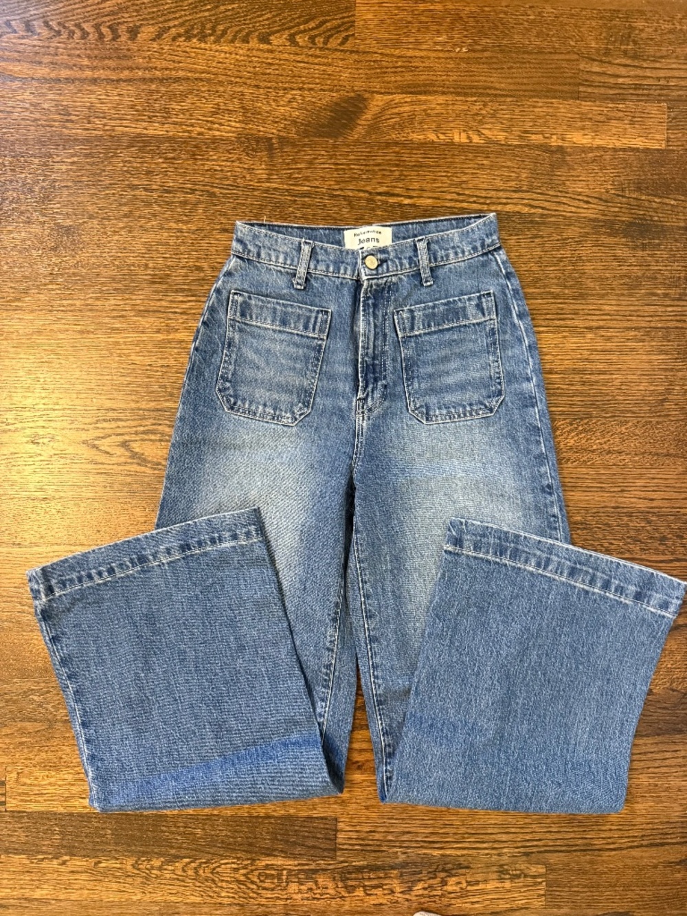 Reformation Janae Ultra High Rise Wide Leg Jeans